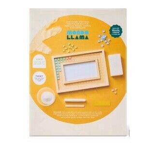 Brand New Mondo Llama Mosaic Frame Key Holder Art Kit Craft Kit